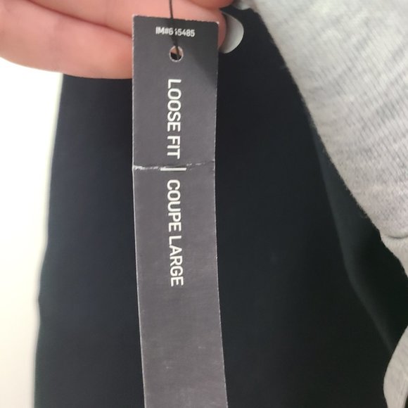 NWT Oversized Nike Tech Fleece Mock Neck Dress Women’s XS Heathered Gray - Picture 3 of 5